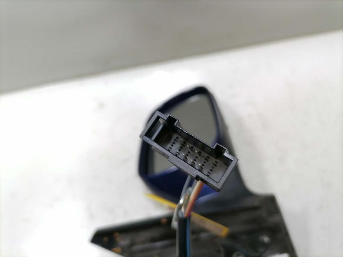 VW Golf 4 original Außenspiegel rechts LB5N Indigoblau elektrisch Bj.2003